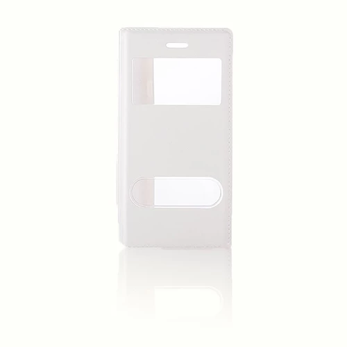 iPhone 6 Plus / 6s Plus Dikişli Yan Kapaklı TPU Kılıf Beyaz ürün görseli 1