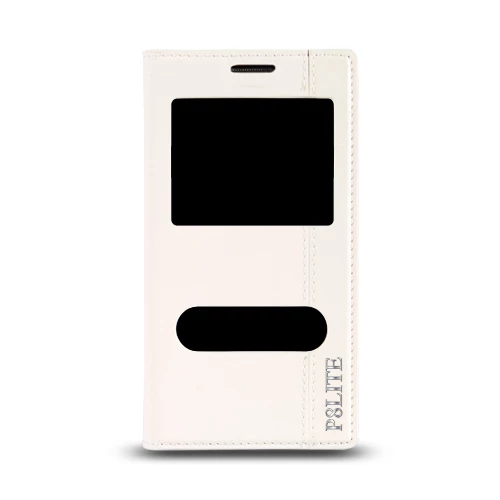 Huawei P8 Lite Gizli Mıknatıslı Pencereli Magnum Beyaz ürün görseli 1