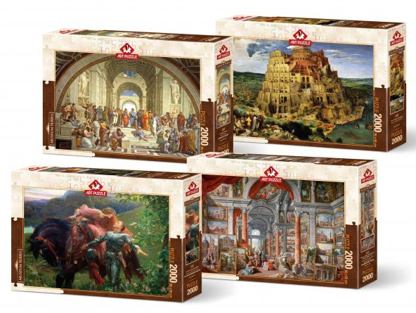 Art Puzzle Museum Serisi 2000 Parça Puzzle ürün görseli 1