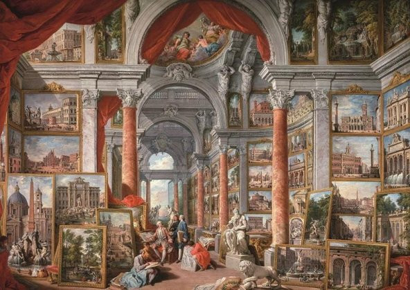 Art Puzzle Museum Serisi 2000 Parça Puzzle - Resim 5