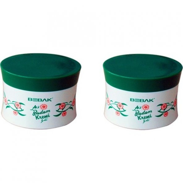 Bebak Acı Badem Kremi Kavanoz 70 ml X 2 Adet ürün görseli 1