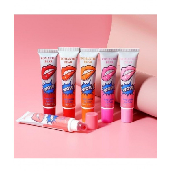 MST COSMETİC Soyulan Ruj 6 Lı Set 24 Saat 6 Farklı Mükemmel Set Boy ürün görseli 1