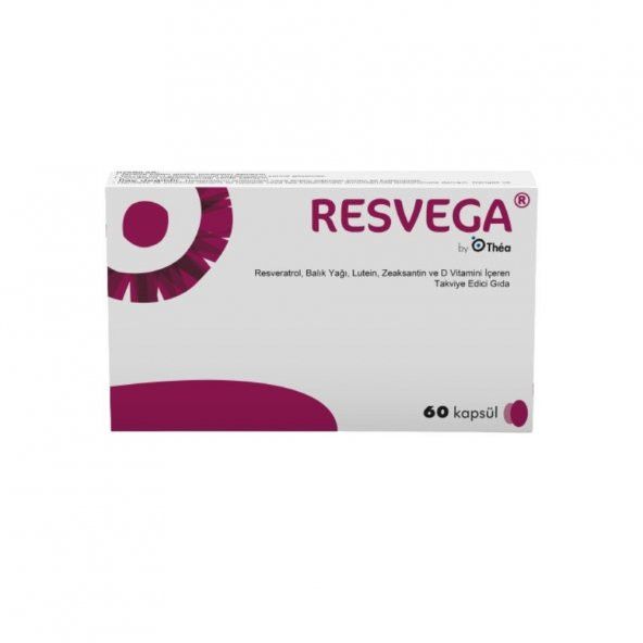 Resvega Resveratrol, Balık Yağı,Vitaminler Ve Mineraller İçeren Takviye Edici Gıda 60 Kapsül ürün görseli 1