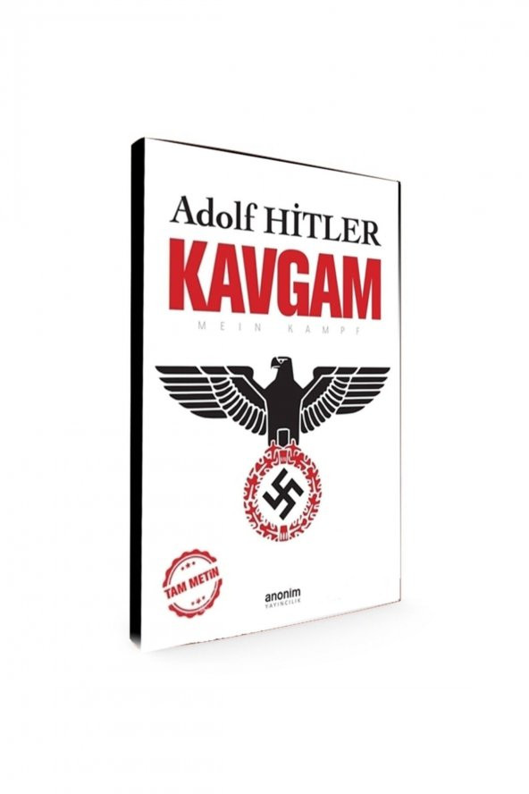 Kavgam (TAM METİN) - Iki Farklı Renk Seçeneği (SİYAH-BEYAZ) / Adolf Hitler / ürün görseli 1