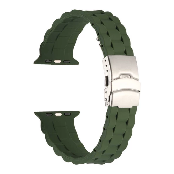 Apple Watch 38mm KRD-72 Silikon Kordon - Resim 6