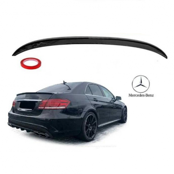 Sunplex Mercedes E Serisi W212 Bagaj Üstü Spoiler Piano Black 2009-2016 ürün görseli 1