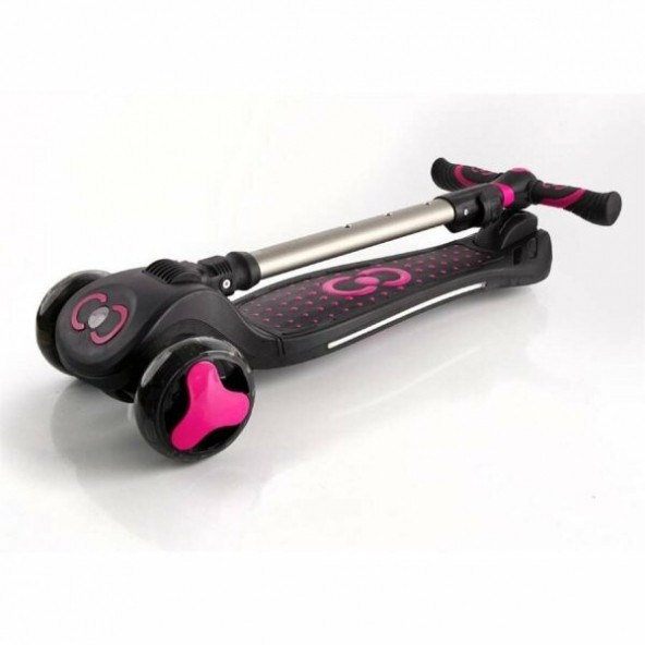 Cool Wheels Nova Işıklı Scooter 6 Yaş + Pembe - Resim 2