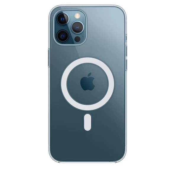 Vendas iPhone 12 Pro Max Uyumlu (12 Pro Max) Magsafe Şarj Destekli Darbe Dirençli Fit Hard Silikon Kılıf ürün görseli 1