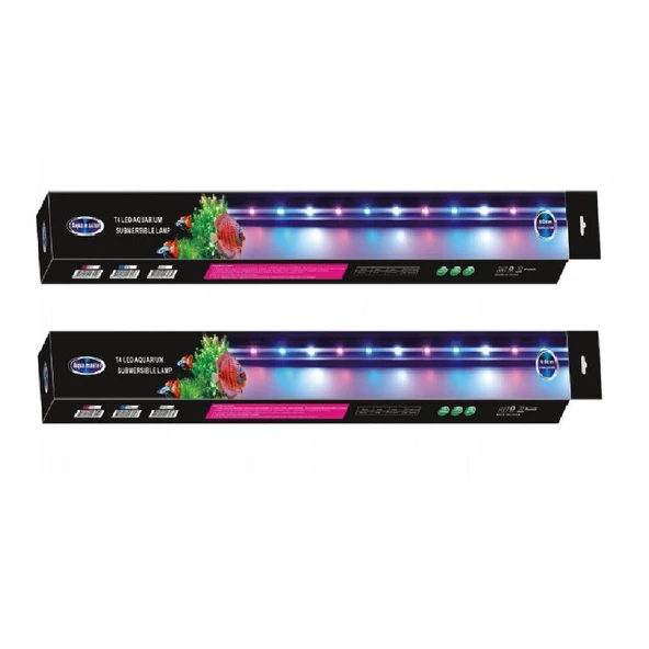 Aqua Master Akvaryum Su İçi Led Lamba 80 cm Pembe-Beyaz ürün görseli 1