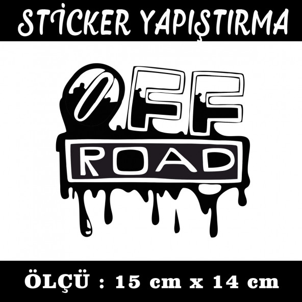 Arazi aracı offroad sticker 2 ADET ürün görseli 1