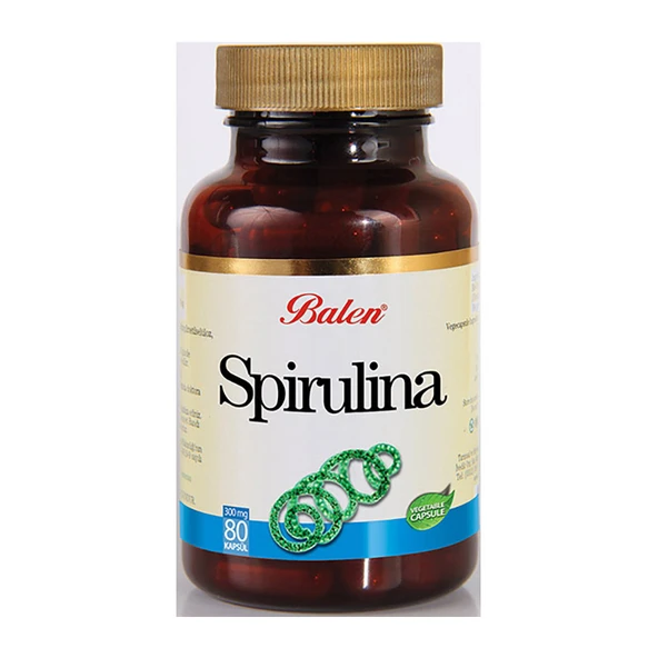 Balen Spirulina Kapsül 375 Mg 80 Adet ürün görseli 1