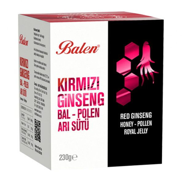Balen Bal Polen Ginseng Arı Sütü Karışımı Macunu 230 gr ürün görseli 1