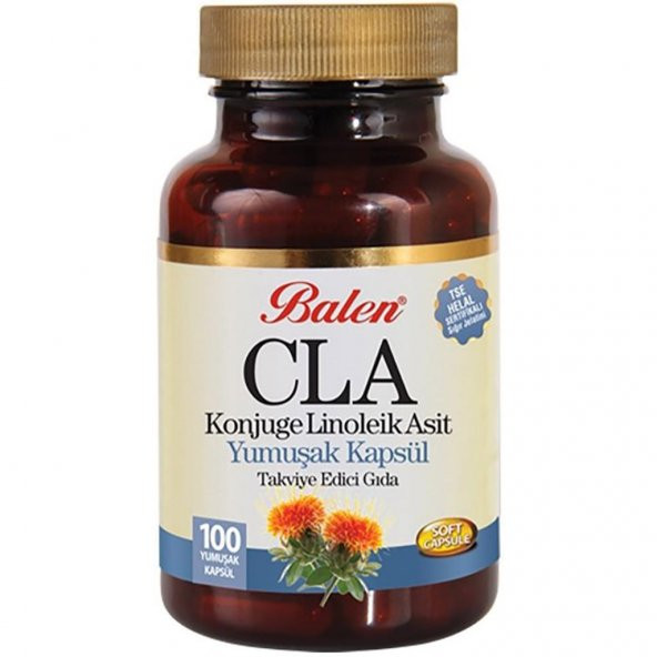 Balen Cla Konjuge Linoleik Asit Yumuşak Kapsül 1380x100 Adet ürün görseli 1