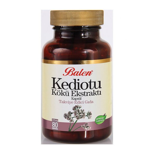Balen Kediotu Kökü Ekstraktı Kapsül 375 Mg*80 ürün görseli 1