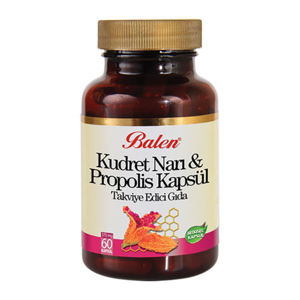 Balen Kudret Narı Propolis Kapsül 375mg*60 ürün görseli 1