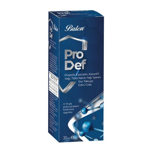 Balen Prodef Propolis, Karanfil Yağı, Tıbbi Nane Yağı İçeren Boğaz Spreyi 30 Ml ürün görseli 1