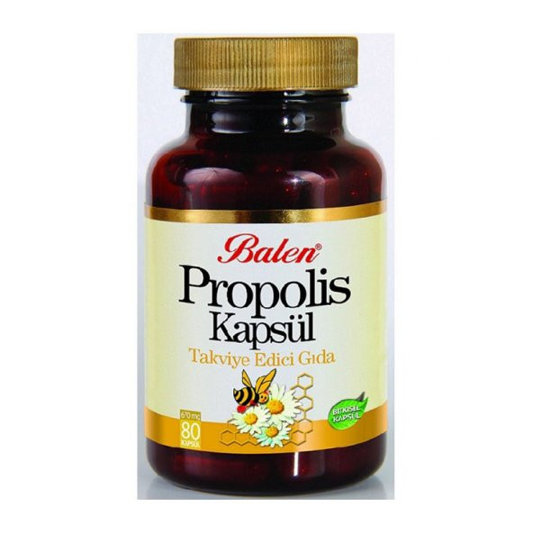 Balen Propolis Kapsül 670 Mg*80 Kapsül ürün görseli 1
