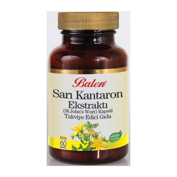 Balen Sarı Kantaron Ekstraktı Kapsül 375 Mg 60 Adet ürün görseli 1