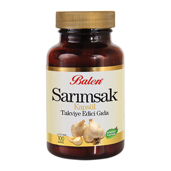 Balen Sarımsak Kapsül 375 Mg 100 Adet ürün görseli 1