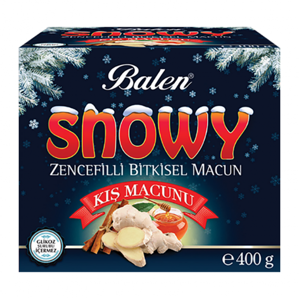 Balen Snowy Ballı Zencefilli Bitkisel Macun 400g ürün görseli 1