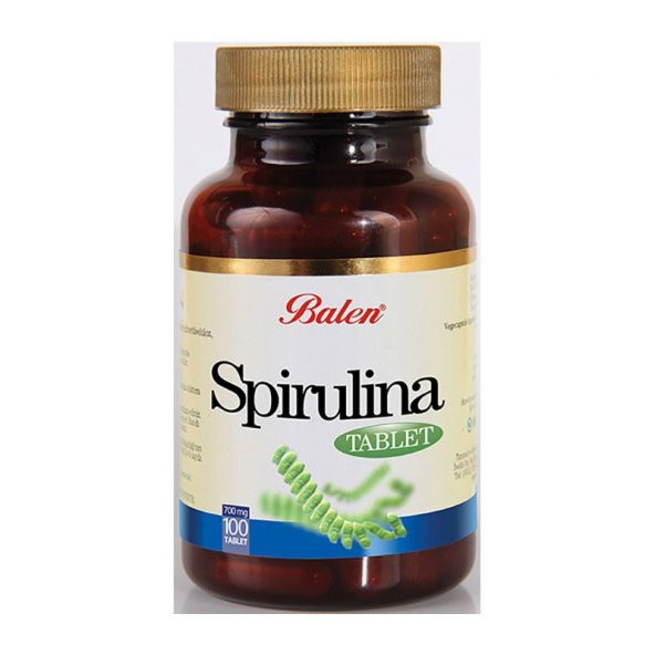 Balen Spirulina Tablet 740 Mg 100 Adet ürün görseli 1