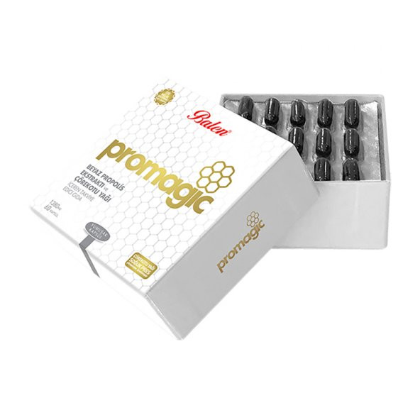 Balen Promagic Propolis Ekstraktı ve Çörekotu Yağı Kapsül 60 Adet ürün görseli 1