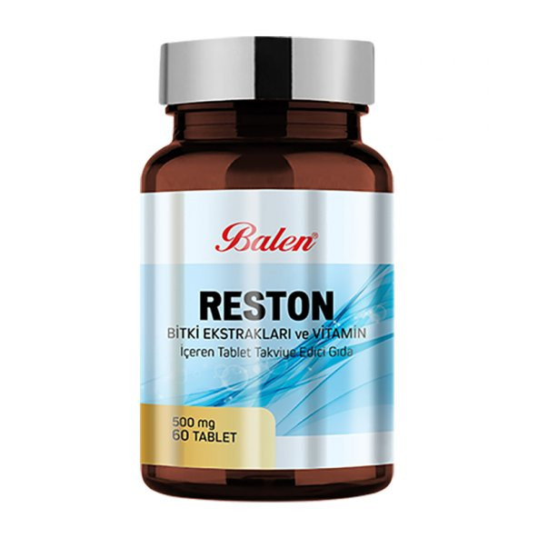 Balen Reston Bitki Esktrat ve Vitamin Tablet 500 Mg 60 Adet ürün görseli 1