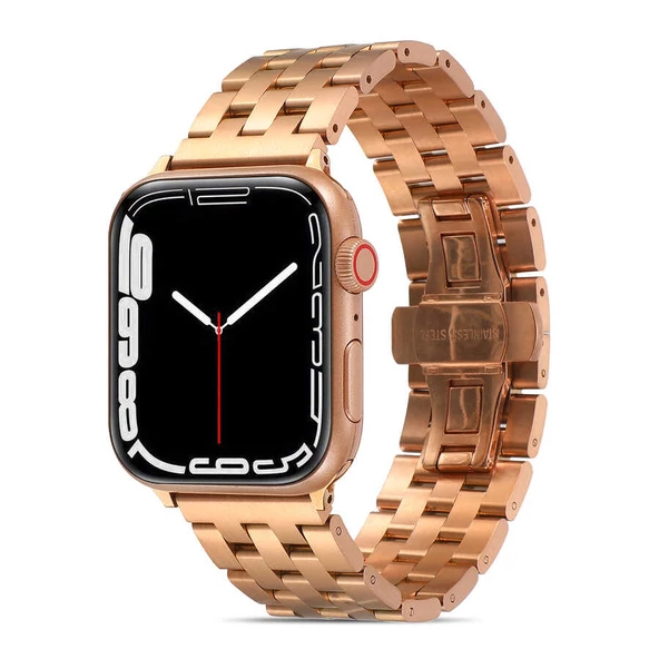 Apple Watch 42mm KRD-20 Metal Kordon - Resim 4
