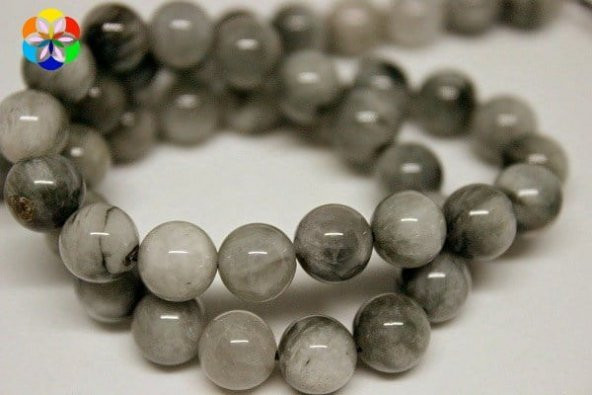 Kartal Gözü Taşı YARIM Dizi 8mm (18cm uzunluğundadır) ürün görseli 1