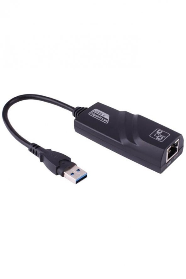 Usb 3.0 To Ethernet Çevirici Dönüştürücü Adaptör (gigabit Destekli) ürün görseli 1
