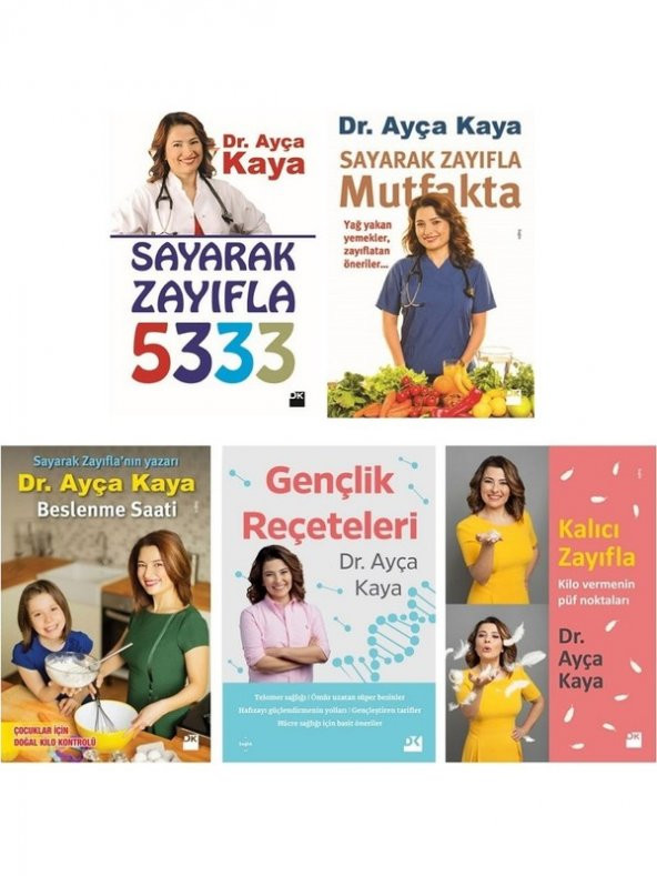 Dr. Ayça Kaya Seti 5 Kitap - Ayça Kaya ürün görseli 1