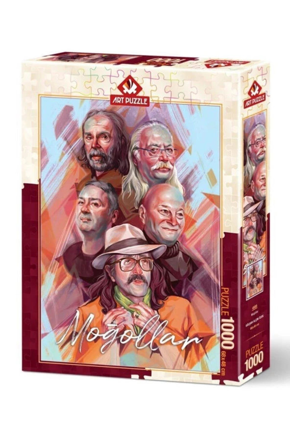 Art Puzzle Moğollar 1000 Parça Puzzle ürün görseli 1