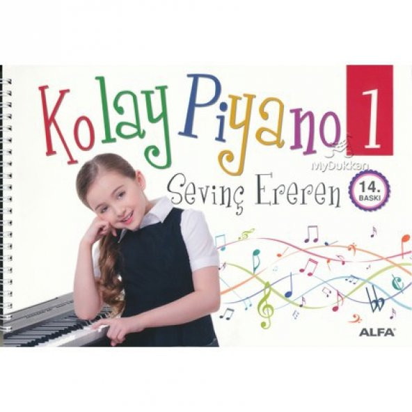 KOLAY PİYANO 1 SEVİNÇ EREREN ürün görseli 1
