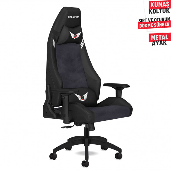 Calitte Profesyonel Kumaş Oyuncu Koltuğu - Titan TT PRO - Kumaş ürün görseli 1