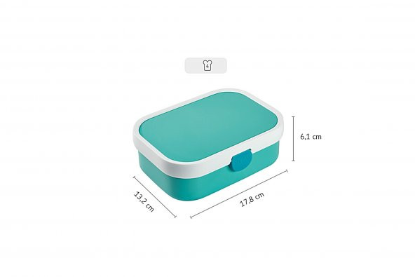 Mepal Lunch Box Campus Yemek Kabı 750 Ml - Resim 7