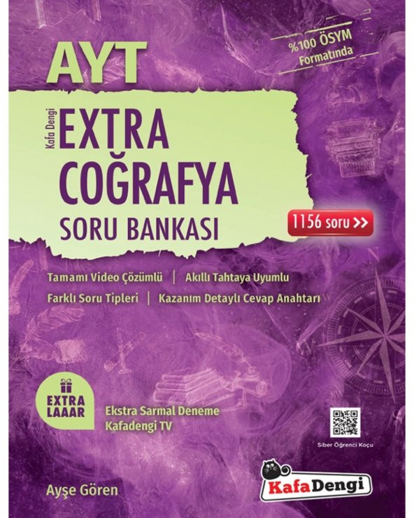 AYT Extra Coğrafya Soru Bankası ürün görseli 1
