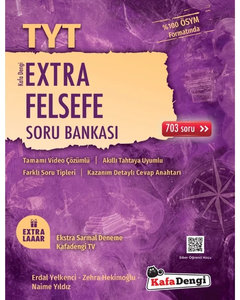 TYT Extra Felsefe Soru Bankası ürün görseli 1
