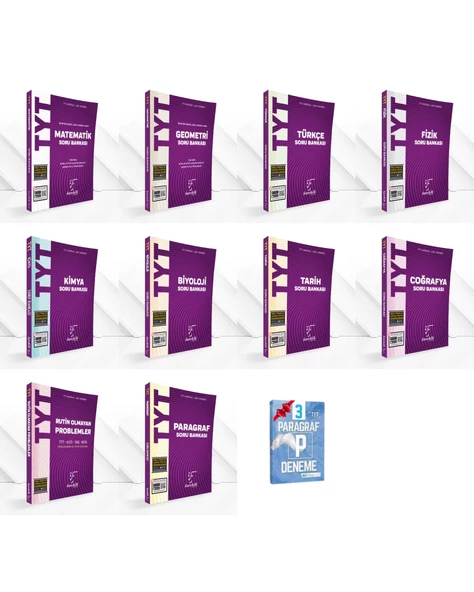 TYT Sayısal FULL Set ( 10 Kitap ) ürün görseli 1