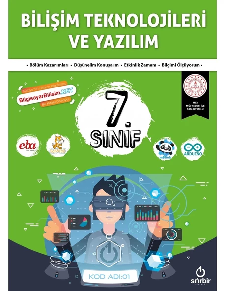 Sıfırbir Yayınları Bilişim Teknolojileri Ve Yazılım 7.sınıf ürün görseli 1