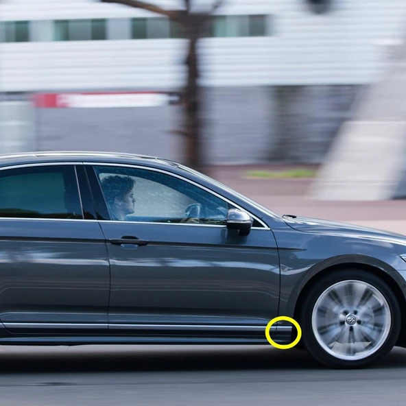 VW Passat B8 2015-19 Sağ Marşpiyel Ön Çıta Krom 3G0853992A 3G0853996D ürün görseli 1