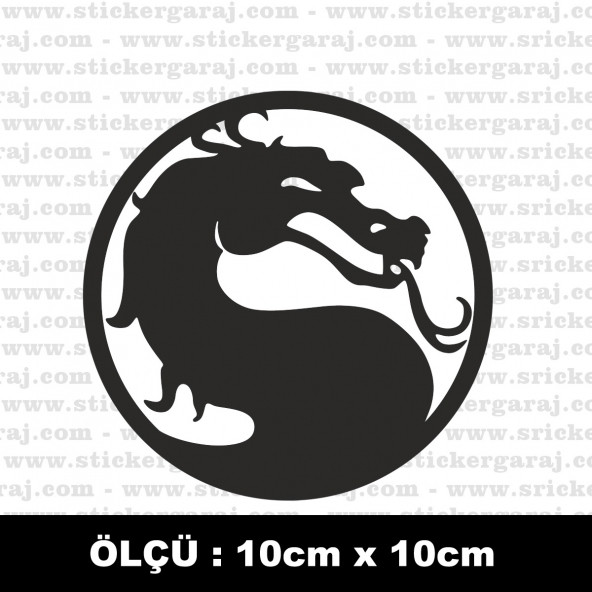 Ejderha sticker 2 ADET ürün görseli 1