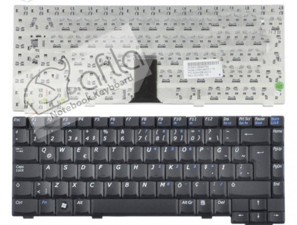 Benq JoyBook A52, A52E, A52-C41 Notebook Klavye Tuş Takımı / TR - Resim 2