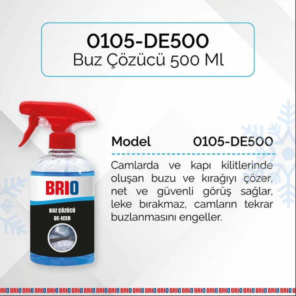 Brio Buz Çözücü  500 Ml - Resim 2