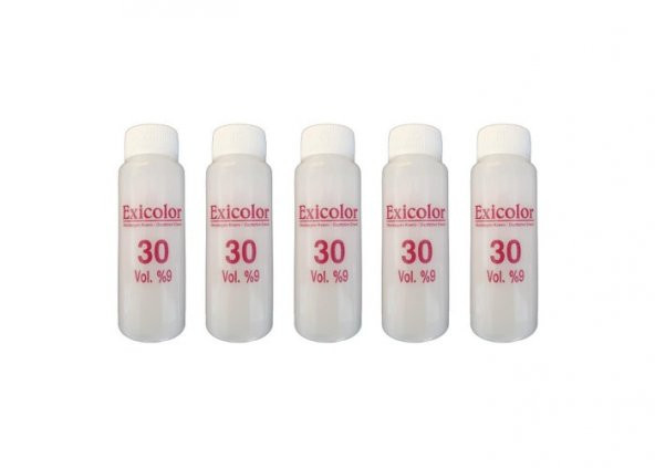 Exicolor Oksidan Peroksit 60 Ml 30 Volüm 9 5 Adet ürün görseli 1