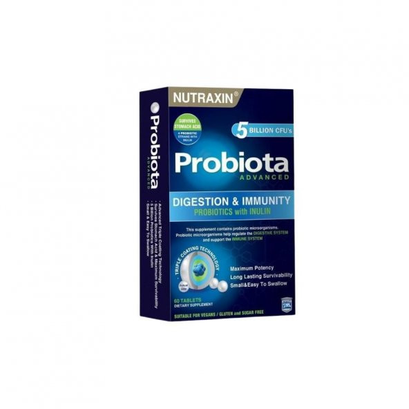 Probiota Advanced Probiyotik Kompleks İçeren Takviye Edici Gıda 60 Tablet ürün görseli 1