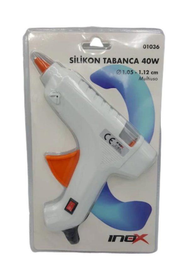 Silikon Tabancası 40 W Küçük Boy Beyaz Renk 1 Adet Silikon Tabanca ürün görseli 1