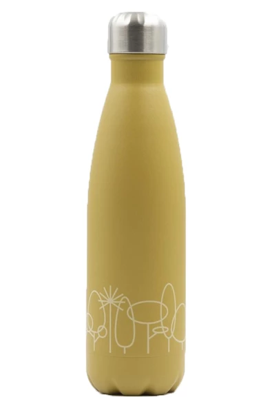 Laken Çelik 18/8 LakenJoy Termos Şişe 0,50L - Drinklife Forest LKDLJ50F ürün görseli 1