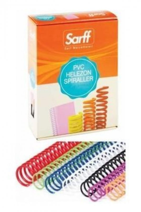 SARFF Spiral Pls 4:1 Helezon 14 Mm 100 Lü 15210024 ürün görseli 1