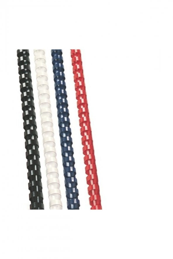SARFF Bind Plastik Spiral 22mm Beyaz ürün görseli 1