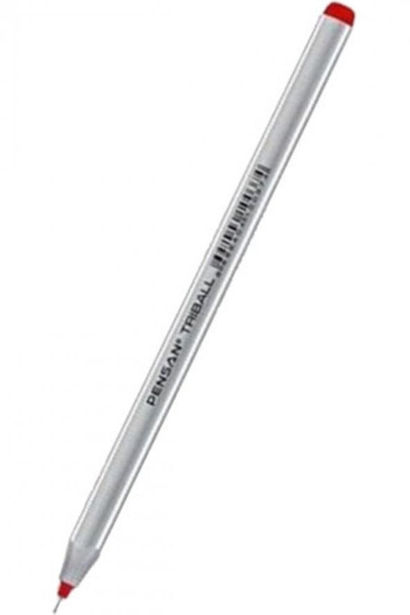 Pensan Trıball 1.0 mm Kırmızı Tükenmez Kalem ürün görseli 1